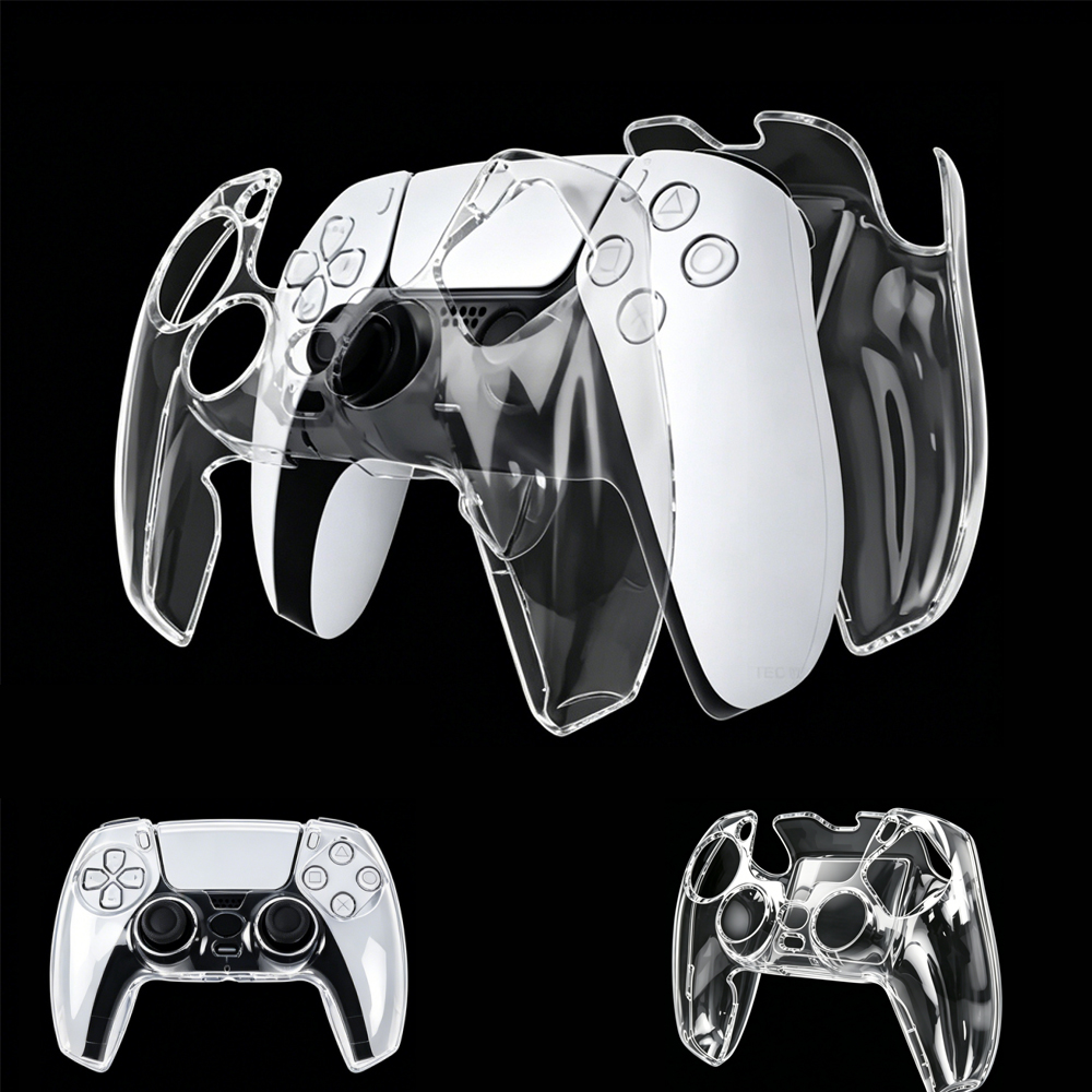 Tech Gaming Accessories - Clear PC Case for PS5 Controller