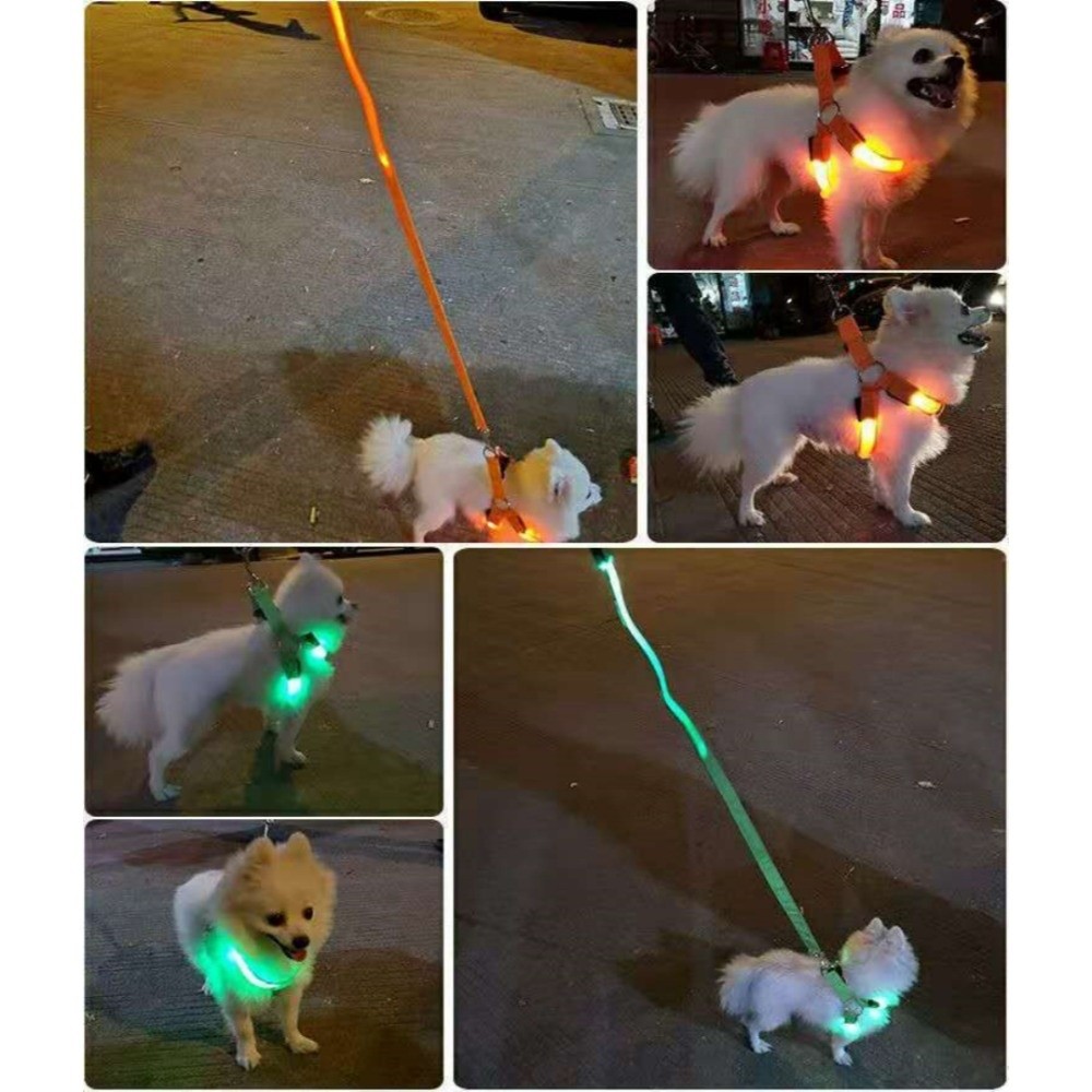 Breathable Light Up LED Dog Ha - đánh giá và giá Tech Dog Accessories