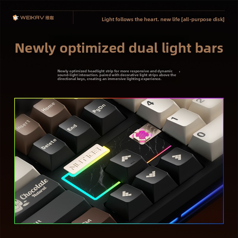 WEIKAV NUT108 Mechanical Keybo - đánh giá và giá Tech Gaming Accessories
