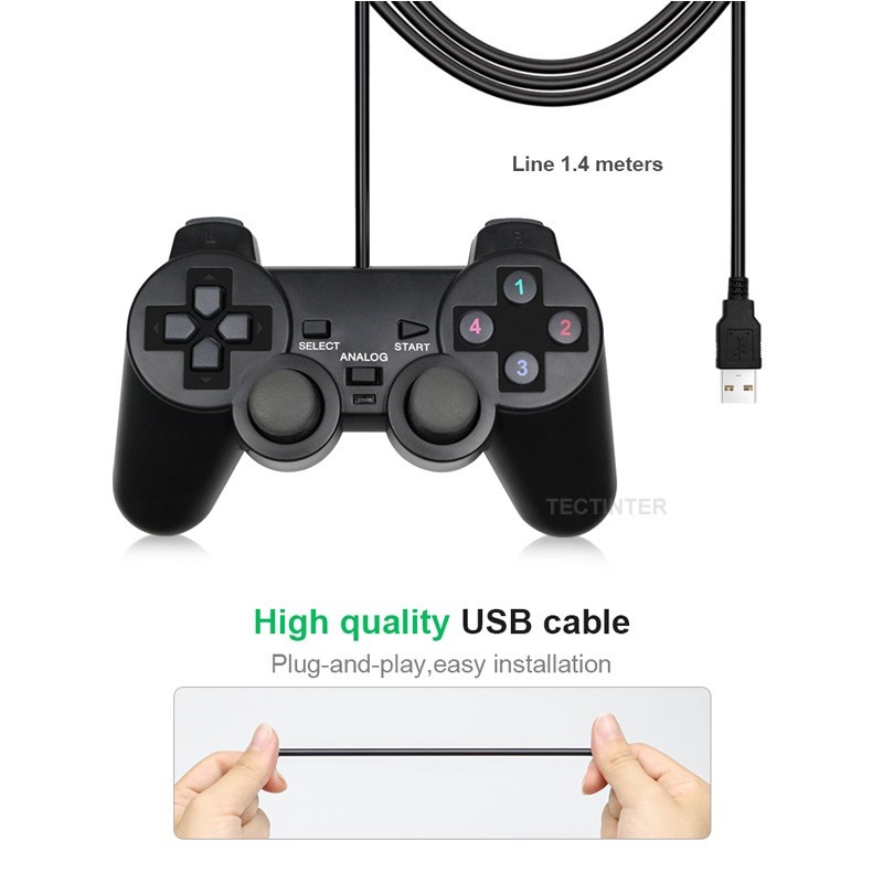Wired USB PC Gaming Joystick G - đánh giá và giá Tech Gaming Accessories
