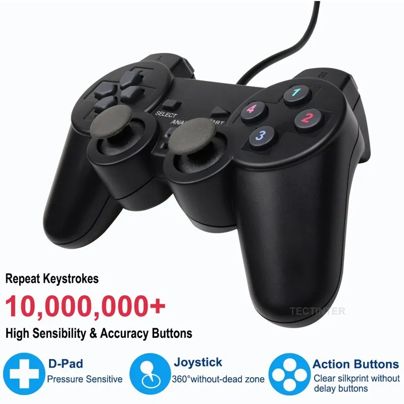 Wired USB PC Gaming Joystick G - đánh giá và giá Tech Gaming Accessories