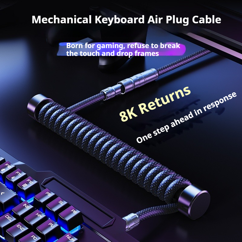 Eary 1.2m Coiled Keyboard Cabl - đánh giá và giá Tech Gaming Accessories