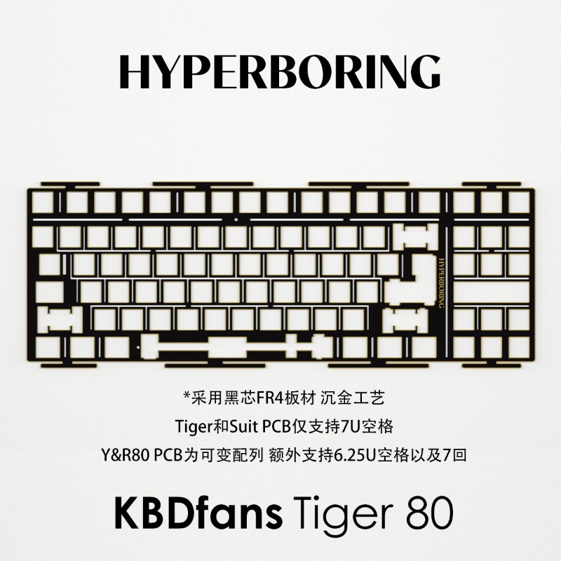 HYPERBORING Tiger80 Keyboard P - đánh giá và giá Tech Gaming Accessories