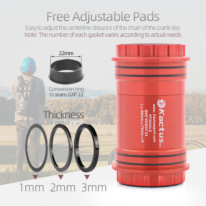 KACTUS Bicycle Bottom Bracket  - đánh giá và giá Tech Bike Accessories